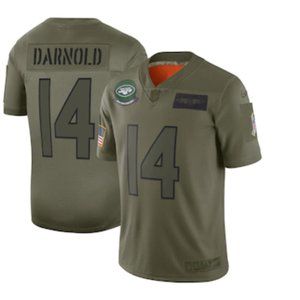 NIKE Men's Football Jersey NY Jets Sam Darnold #14